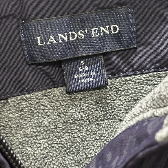 Lands End Fleece Jacket Size‎ S - Picture 4 of 4